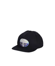 Patch detail cap One size black