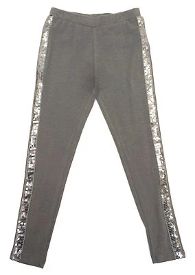 Epic Threads Grey Sequin Leggings Girls Kids Pants S-XL