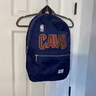 Cleveland Cavaliers Herschel Supply Co. Blue Backpack NBA New Nwt Bag Laptop
