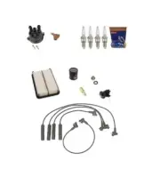Toyota Truck 4Runner 2.4L Tune-Up Kit Wires+Cap+Rotor+Spark Plugs+Air+Oil+Fuel