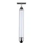 Facial Roller Tighten Skin Compact T-shaped Vibrating Face Rollers Solid Color