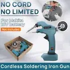 A Cordless-Electric Soldering Iron Gun Tin Welding Solder For Makita 18V Battery