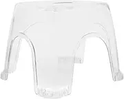 Bathroom Stepping Stool Plastic Foot Bench Waterproof Shower Stool Comfortable for Shaving