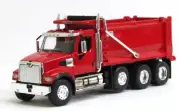DCP red Westernstar 49X tri axle dump truck new no box 1/64