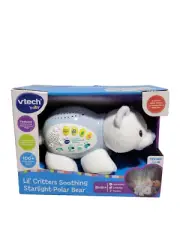 VTech Baby Lil' Critters Soothing Starlight Polar Bear NEW!