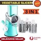 Kitchen Vegetable Food Manual Rotary Drum Grater Chopper Slicer Cutter SYD