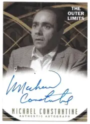 The Outer Limits Autograph Trading Card A7 Michael Constantine 2002 Rittenhouse