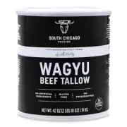 South Chicago Packing Wagyu Beef Tallow, 42 Ounces, Paleo-friendly, Keto-frie...