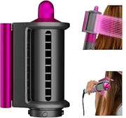 AFDD Anti-Flyaway Smoothing Dryer for Dyson Airwrap, Dryer Flyaway Smoother Styling Tool Compatible with Airwrap Styler, Replacement Part for NO.971895-01 Fuchsia
