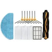 For Abir X5 / X6 / X8 Genio Navi N600 Robotic Vacuum Cleaner Replacement Spare Parts Main Side Brush Hepa Filter
