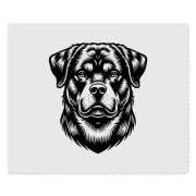 2 x 'Rottweiler' Microfibre Lens / Glasses Cleaning Cloths (LC00028776)