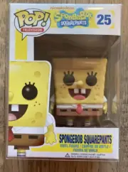 Funko Pop! unopened - Spongebob Squarepants #25 VAULTED 2013 w/hard case
