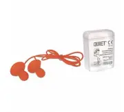 Howard Leight Quiet Earplug 50 Reusable Corded-Foam-In Hard Case. Free Shipping!