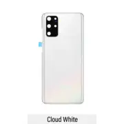 Red Rear Cover Glass For Samsung Galaxy S20 Plus G985F-Cloud White