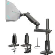 Heavy Duty Monitor Arm for Ultrawide Screens up to 49", Holds 40 lbs, Aluminu...