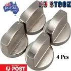 4x Alloy Home Kitchen Gas Stove Knobs Cooker Oven Cooktop Metal Switch ControlSW