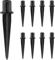 Metal Stakes Solar Lights Replacement Spike - Outdoor Ground Stake for Garden Li