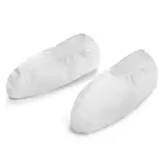 Case 200pr MicroMax NS Shoe Covers Lakeland L/XL M3P901 Surgical Medical White