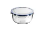 Tempered Glass Round Food Container - 920mL