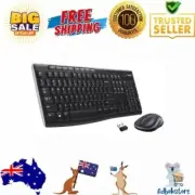 Logitech MK270 Wireless Keyboard and Mouse Combo 2.4GHz USB 8 Hotkeys