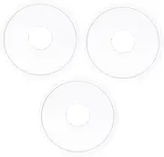 BESPORTBLE 3pcs Bicycle Protective Cover Chain Guard Mountain Bike Bicycle Flywheel Guard Chainring Guard Bike Sprocket Protector Mini Bike Chain Cover Bike Spoke Covers White Plastic