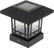 Lantern Pattern Aluminum Solar Light For Garden Outdoor Garden Decoration Led Solar Wall Light Brown White 2
