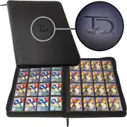 1000 Card Binder - TCG Portfolio - 16 Pocket Card Binder - Ringless Binder Compa