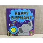 [二手］HAPPY ELEPHANT 硬頁書