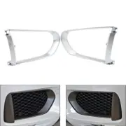 Fog Lights Fog Lamp Molding Frame Bezel Cover For Jaguar F-Pace 2016-2020 17 18