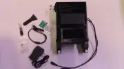 Algae Clean Scrubber Mini Hang On Tank Unit ACS-5-HOB-G7 Mini W/New AFS Screen