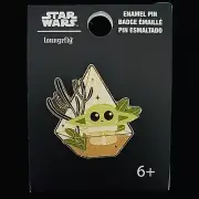 LF Baby Yoda Grogu Chibi Terrarium Star Wars Mandalorian Loungefly Disney Pin