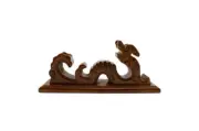 Wood Small Samurai Sword Holder Stand Katana Tanto Rack Dragon Shape 1 Tier Hot