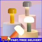 LED Mushroom Table Lamp Desk Lamp 3 Color Stepless Dimmable Touch Lamp