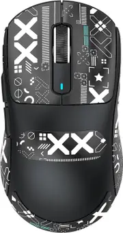 ATTACK SHARK X3 Lightweight Wireless Gaming Mouse with Tri-Mode 2.4G/USB-C Wired/Bluetooth,Up to 26K DPI, PAW3395 Optical Sensor,Kailh GM8.0 Switch,5 programmable Buttons for PC/Win/Mac(Black)