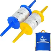 Simxkai Kite Spool, Kite Reel Winder ,Grip Kite String Handle, 600 feet Twisted Kite Line for Each String Handle