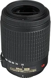 Nikon 55-200mm f/4-5.6G ED IF AF-S DX VR [Vibration Reduction] Nikkor Zoom Lens