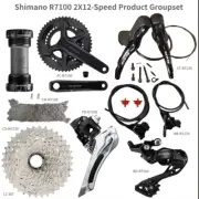 SHIMANO 105 R7100 R7120 52/36T 172.5MM 34T DISC MECHANICAL GROUPSET 2X12-SPEED