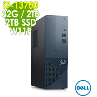 Dell 3020S-R2708BTW 商用薄型桌上型電腦(i7-13700/32G/2TBSSD+2T/W11P)特仕版