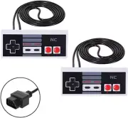 Classic NES Controllers - 2 Pack for 8 Bit Entertainment System Console