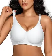 [OEAK] Women Comfortable Push Up Bras Wireless Seamless Full Coverage Bralette Buttery Soft Everyday Tshirt Bra Convertible Bra