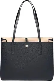 [Tory Burch] Women's Blake Pebbled Leather Center Zip Tote Purse
