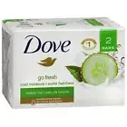 Dove Go Fresh Beauty Bar Cool Moisture Cucumber and Green Tea 2 Sealed 4oz Bars
