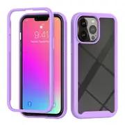 For iPhone 13 Pro Max Case,Solid Armour Armour Cover,Purple