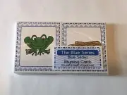 The Blue Series - Rhyming Words ( 30 Sets - Card Deck ) Montessori