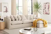 Brosa Palermo 3 Seater Modular Sofa with Right Chaise - Classic Cream