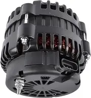 AP02 Compatible With LS Truck 220A AD244 Black Alternator Compatible With Silverado Sierra 4.8 5.3 6.0L 1999-2006