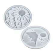 2pcs Epoxy Resin Crafts Resin Art Molds Epoxy Resin Molds Resin Silicone