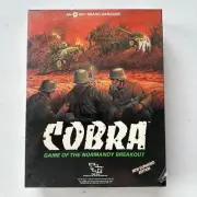 COBRA Game of the Normandy Breakout Expanded Edition TSR New Sealed - Read