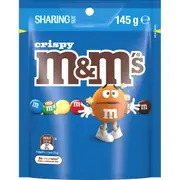 M&M's Crispy Chocolate Bag 145g