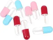 TOVINANNA Lip Gloss Bottle Set 9 Empty Lip Containers for Sample Making Travel Random Color